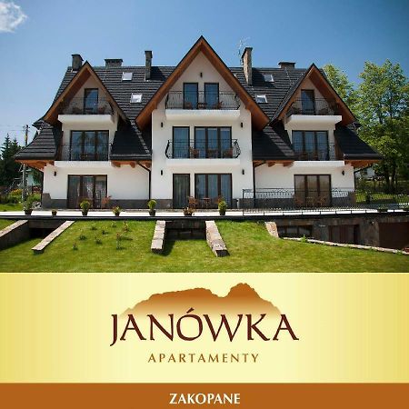 Janowka Apartamenty Kościelisko Exteriér fotografie